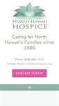 Mobile Screenshot of northhawaiihospice.org